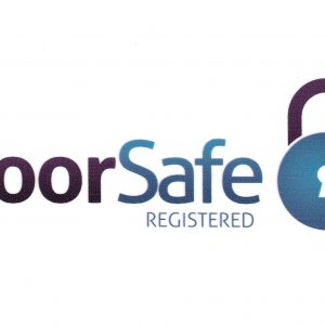 Door Safe Logo Van Sticker